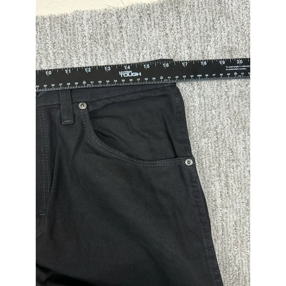 Wrangler Mens 33x30 Five Star Premium Denim Regular Fit U Shape Black Jeans NWT